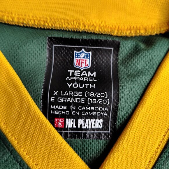 Clay Mathews Green Bay Packers NFL Sports Jersey Size XL Boys Team Apparel - Picture 4 of 11